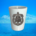 Cali Country-White Anchor Shot Glass